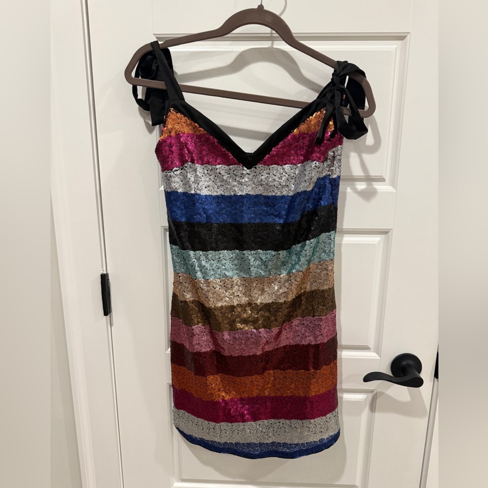 GB Multicolor Sequin Dress